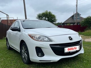 2013 Mazda 3 II (BL) Рестайлинг, белый, 910000 рублей, вид 2