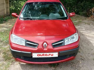 2006 Renault Megane II Рестайлинг, красный, 270000 рублей, вид 2