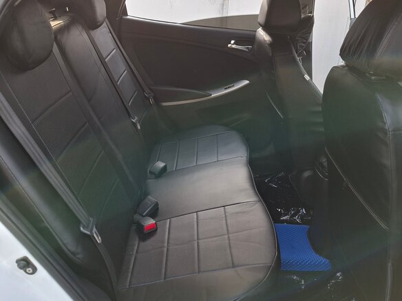 2014 Hyundai Solaris I Рестайлинг, белый, 830000 рублей - вид 11