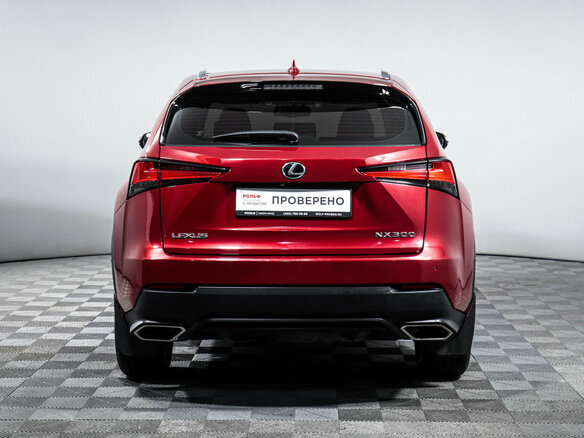 2020 Lexus NX 300 I Рестайлинг, красный - вид 6