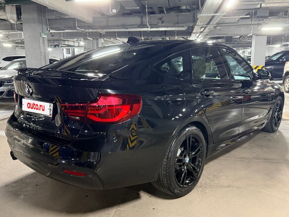 2020 BMW 3 серии Gran Turismo 320d xDrive VI (F3x) Рестайлинг, чёрный, 3900000 рублей - вид 4