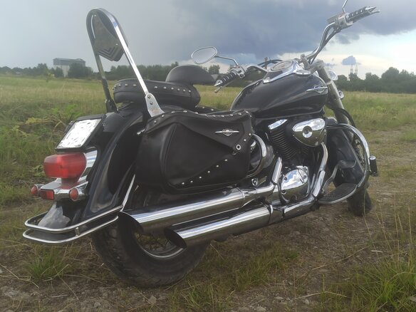2007 Suzuki Boulevard C50, чёрный, 440000 рублей - вид 8