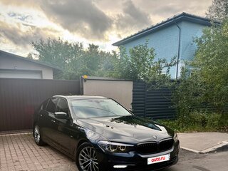 2017 BMW 5 серии 530d xDrive VII (G30/G31/G38), чёрный, 3149000 рублей, вид 2