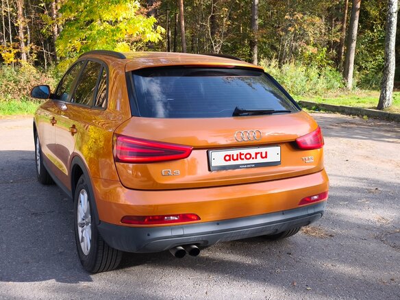 2012 Audi Q3 I (8U), оранжевый, 1310000 рублей - вид 4