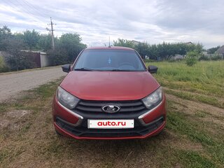 2019 Lada (ВАЗ) Granta I Рестайлинг, красный, 580000 рублей, вид 2