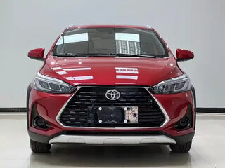 2022 Toyota Yaris L XP150 Рестайлинг, красный, 866000 рублей, вид 2