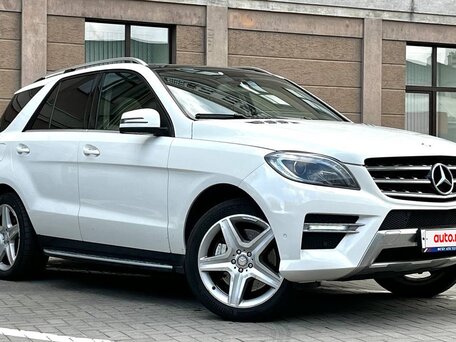 2012 Mercedes-Benz M-Класс 350 III (W166), белый, 2690000 рублей, вид 1