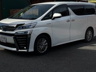 2018 Toyota Vellfire II Рестайлинг, белый, 4450000 рублей, вид 1