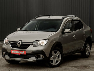 2019 Renault Logan Stepway II Рестайлинг, бежевый, 800000 рублей, вид 1