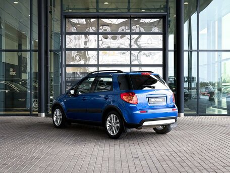 2011 Suzuki SX4 I (Classic) Рестайлинг, синий, 780000 рублей, вид 5