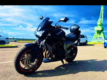 2005 Kawasaki ZR 750 Zephyr, чёрный, 390000 рублей, вид 2