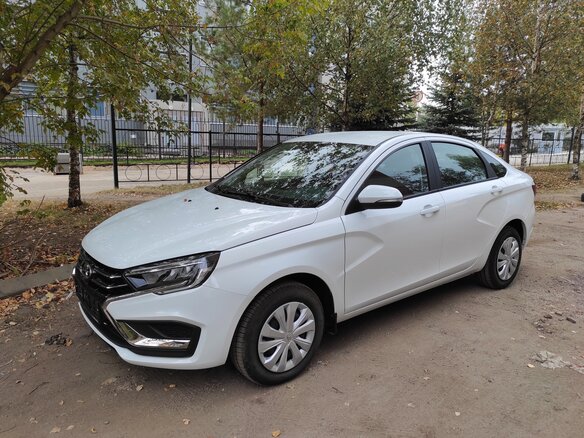 2024 Lada (ВАЗ) Vesta I Рестайлинг (NG), белый