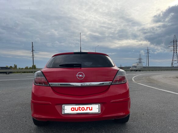 2008 Opel Astra GTC H Рестайлинг, красный - вид 7