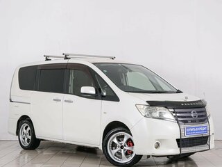 2012 Nissan Serena IV (C26), белый, 1149000 рублей, вид 1