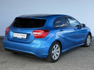 2013 Mercedes-Benz A-Класс 180 III (W176), голубой, 1145000 рублей, вид 5