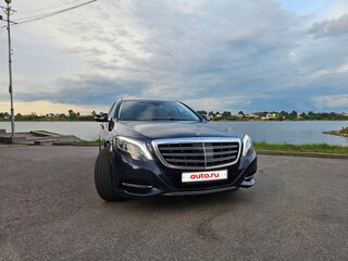 2017 Mercedes-Benz Maybach S-Класс 500 I (X222), синий, 3250000 рублей, вид 2