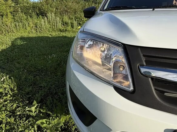2014 Lada (ВАЗ) Granta I, белый, 530000 рублей - вид 6