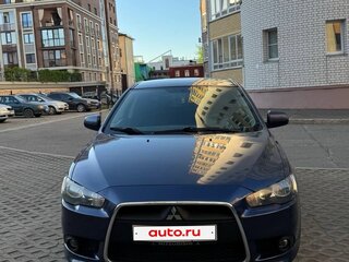 2011 Mitsubishi Lancer X Рестайлинг, синий, 650000 рублей, вид 3