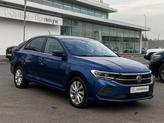 2020 Volkswagen Polo VI, синий, 1747000 рублей, вид 3
