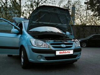 2008 Hyundai Getz I Рестайлинг, голубой, 330000 рублей, вид 3