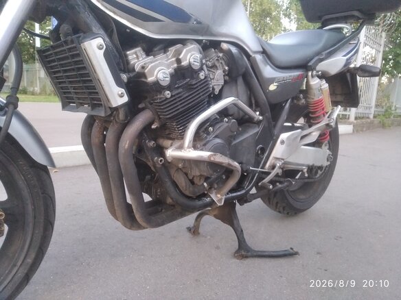 2002 Honda CB 400 Super Four, серый, 235000 рублей - вид 6