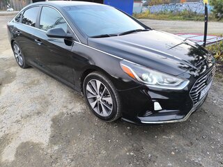 2018 Hyundai Sonata VII (LF) Рестайлинг, чёрный, 1600000 рублей, вид 1