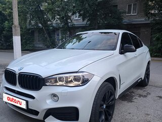 2018 BMW X6 40d II (F16), белый, 4950000 рублей, вид 1