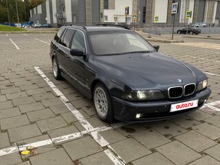 2002 BMW 5 серии 525d IV (E39) Рестайлинг, синий, 490000 рублей, вид 2