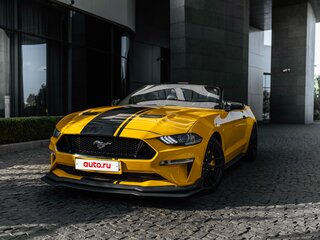 2020 Ford Mustang VI Рестайлинг, жёлтый, 3600000 рублей, вид 2