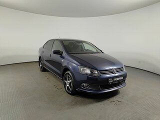 2012 Volkswagen Polo V, синий, 577000 рублей, вид 3