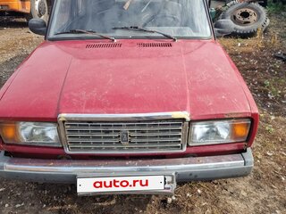 2006 Lada (ВАЗ) 2107, пурпурный, 55000 рублей, вид 1