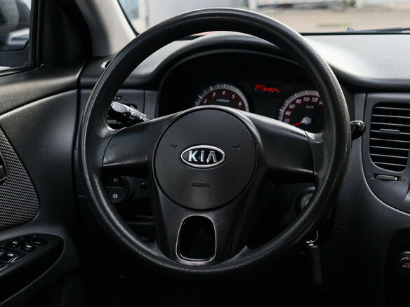 2011 Kia Rio II Рестайлинг, синий - вид 10