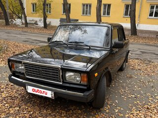 2010 Lada (ВАЗ) 2107, чёрный, 155000 рублей, вид 2