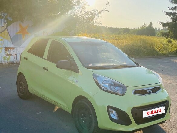 2011 Kia Picanto II, зелёный, 500000 рублей - вид 2