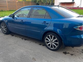 2006 Mazda 6 I (GG) Рестайлинг, синий, 520000 рублей, вид 3
