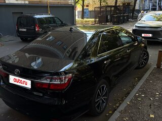 2017 Toyota Camry VII (XV50) Рестайлинг 2, чёрный, 2500000 рублей, вид 3