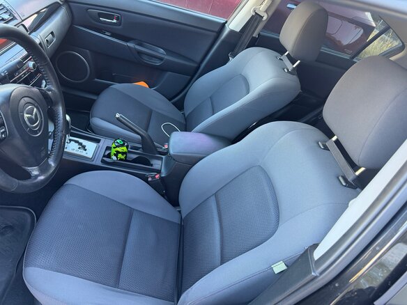 2008 Mazda 3 I (BK) Рестайлинг, чёрный - вид 14