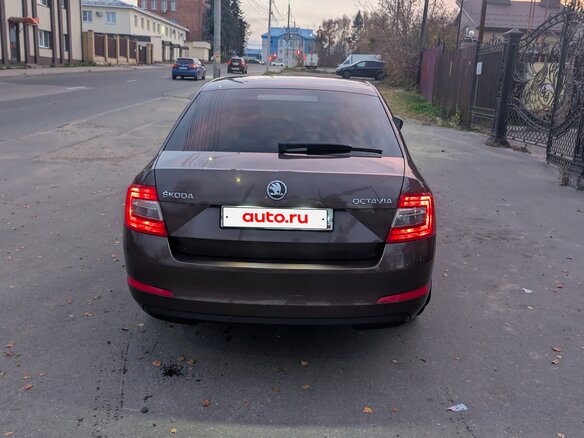 2014 Skoda Octavia III (A7), коричневый, 988000 рублей - вид 5