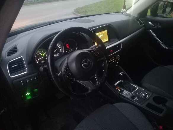2016 Mazda CX-5 I Рестайлинг, чёрный, 1800000 рублей - вид 8