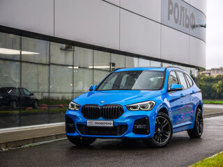 2021 BMW X1 20i xDrive II (F48) Рестайлинг, синий, 3199000 рублей, вид 1
