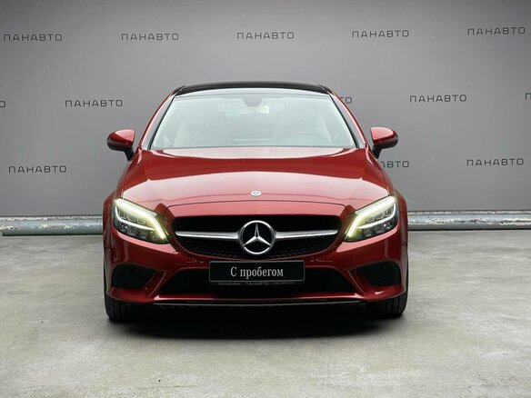 2018 Mercedes-Benz C-Класс 200 IV (W205) Рестайлинг, красный, 4000000 рублей - вид 2