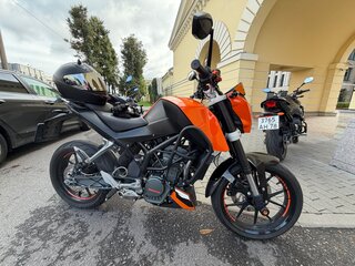 2014 KTM 200 Duke, чёрный, 250000 рублей, вид 5