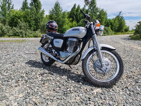 1997 Suzuki ST 400 Tempter, серебристый, 350000 рублей, вид 3
