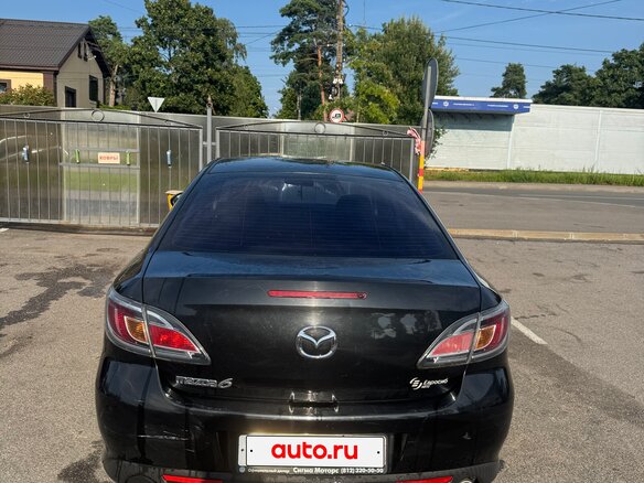 2011 Mazda 6 II (GH) Рестайлинг, чёрный, 600000 рублей - вид 4