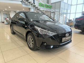2022 Hyundai Solaris II Рестайлинг, чёрный, 1420000 рублей, вид 3