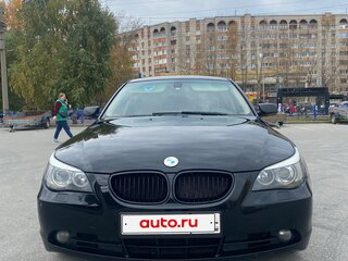 2006 BMW 5 серии 525i V (E60/E61), чёрный, 1180000 рублей, вид 2