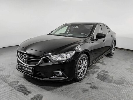 2015 Mazda 6 III (GJ) Рестайлинг, чёрный, 1680000 рублей, вид 1