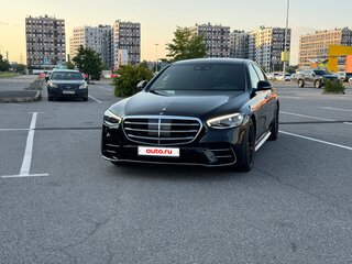 2021 Mercedes-Benz S-Класс 400 d 4MATIC VII (W223), чёрный, 10000000 рублей, вид 2