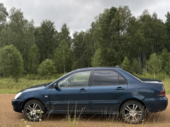 2006 Mitsubishi Lancer IX Рестайлинг, синий, 310000 рублей - вид 7