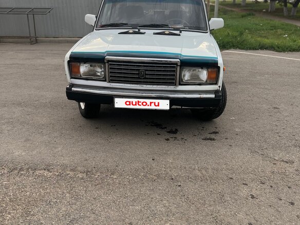 2004 Lada (ВАЗ) 2107, белый, 125000 рублей - вид 1